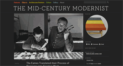 Desktop Screenshot of midcenturymodernist.com