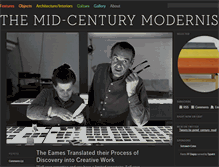 Tablet Screenshot of midcenturymodernist.com